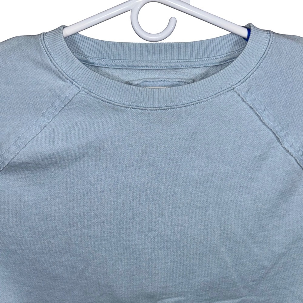 American Eagle Seriously Lived-In Sweatshirt Light Blue Seam‎ Detail Size XS